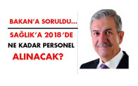 2018 de Kaç Sağlık Personeli Alınacak ?