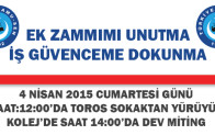 Türk sağlık sen:Kamu Çalışanları İçin Alanlardayız