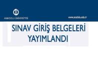 AÖF FİNAL SINAVI GİRİŞ BELGELERİ YAYIMLANDI