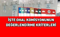 İşte OHAL Komisyonun Değerlendirme Kriterleri