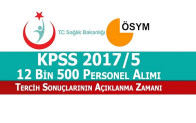 KPSS 2017/5 Atama Sonuçları Ne Zaman Açıklanacak?