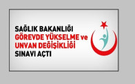 Sağlık bakanlığı Ünvan Değişikliği Sınavı Açtı