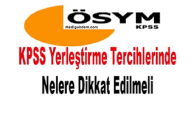 KPSS Tercihlerinde Dikkat Edilmesi Gereken Püf Noktalar