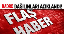 Atama sayılarının kurum bazında dağılımı açıklandı