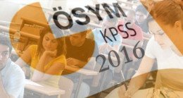 2016 KPSS Lisans Başvuruları Başladı