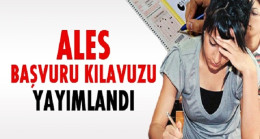 2017 ALES Sonbahar Dönemi Başvuru Kılavuzu