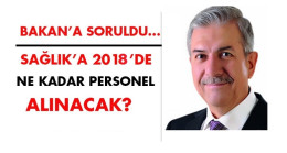 2018 de Kaç Sağlık Personeli Alınacak ?