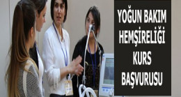 Yoğun Bakım Hemşireliği Kurs Başvurusu