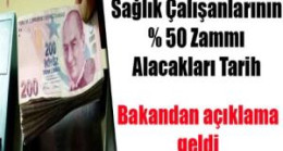 Sağlık çalışanlarının zam alacağı tarih belli oldu!