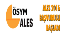 ALES Sonbahar Dönemi Başvuruları Başladı
