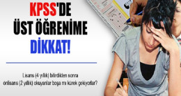 Alt öğrenimden KPSS’ye giremeyen adaylar mağdur