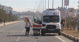 Hastayı ameliyat için götüren ambulans kaza yaptı