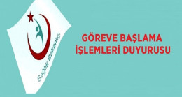 KPSS–2018/4 Göreve başlama işlemleri hakkında duyuru