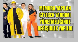 Bazı Sağlık personelinin Giyecek Yardımında Değişiklik Yapıldı