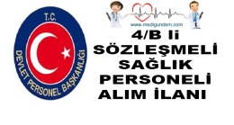 2 Üniversite 4/B’li Sağlıkçı Alacak