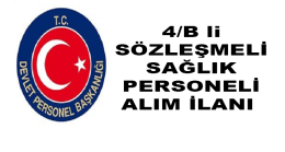 Çeşitli Branşlarda 179 Sözleşmeli Sağlık Personeli Alınacak