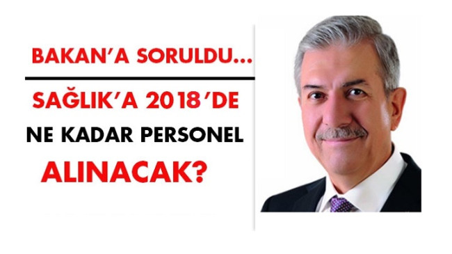2018 de Kaç Sağlık Personeli Alınacak ?