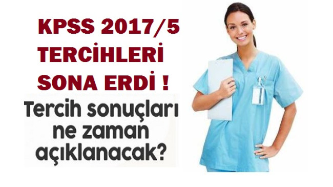 KPSS 2017/5 Tercih Sonuçları Ne Zaman Açıklanacak?
