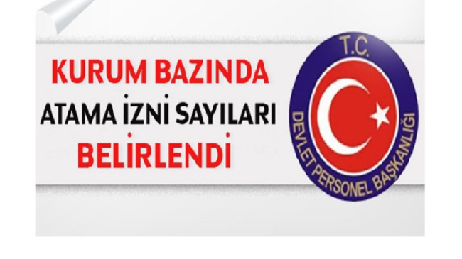 Devlet Personel başkanlığı,Personel alımının kurumsal dağılımı açıklandı